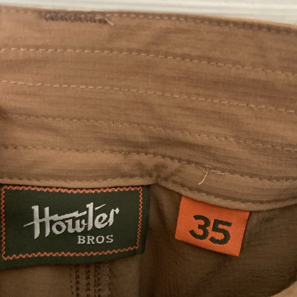 HOWLER BROTHERS WATERMAN'S WORK SHORT Brown - Picture 6 of 6